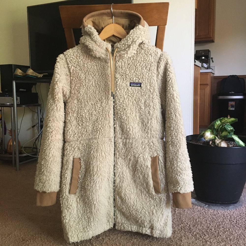 Patagonia Dusty Mesa Parka Teddybear Fleece Coat